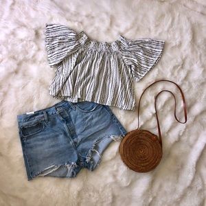 Urban Outfitters Off the Shoulder Top